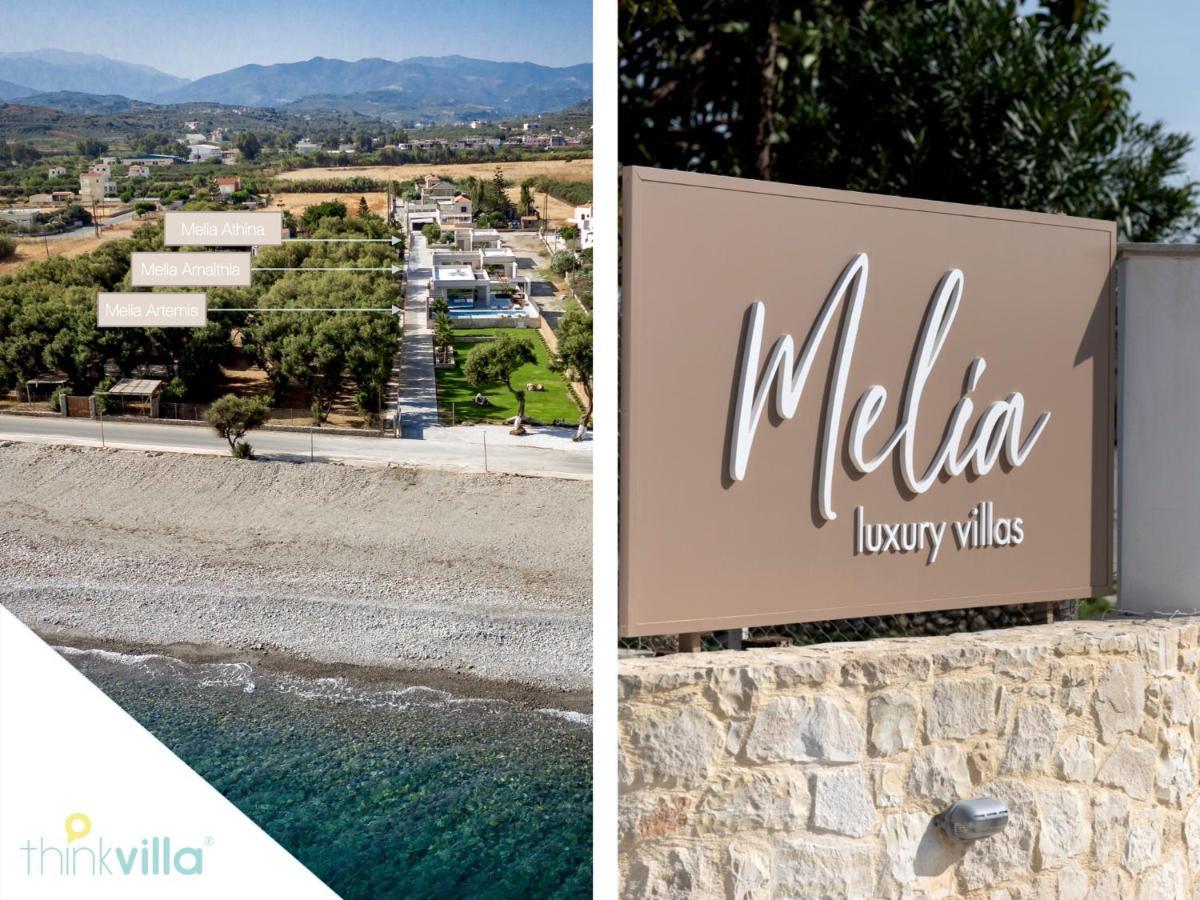 Athina Luxury Villa, With Pool & Walk To The Beach, By Thinkvilla ハニア エクステリア 写真